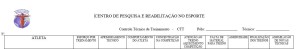 avaliação de atletas
